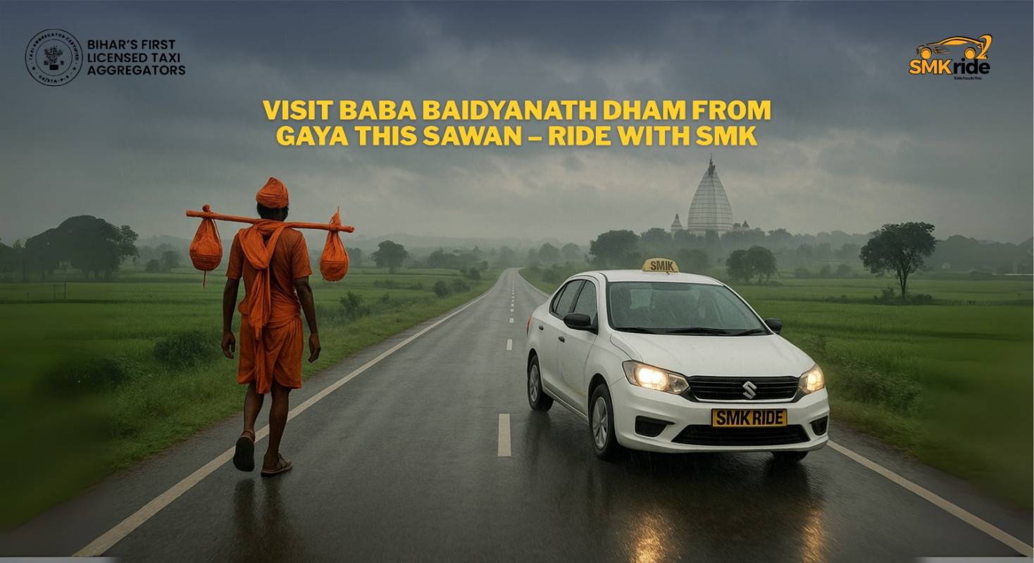 Visit Baba Baidyanath Dham from Gaya this Sawan – Ride with SMK